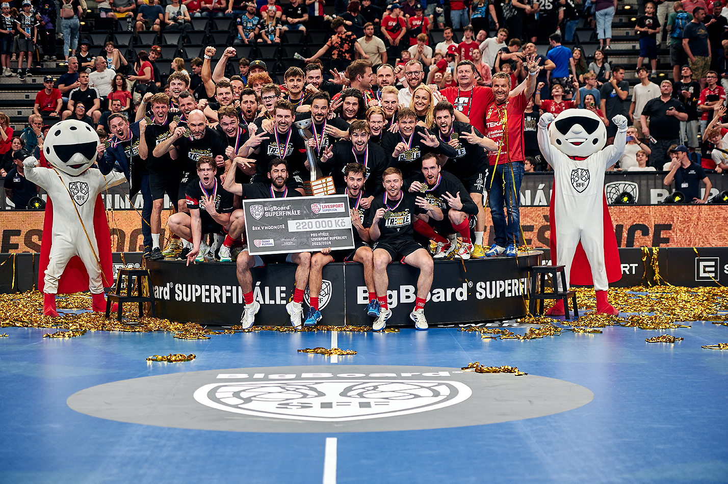 14.04.2024 -O2 Aréna Praha - Superfinále Florbalu 2024